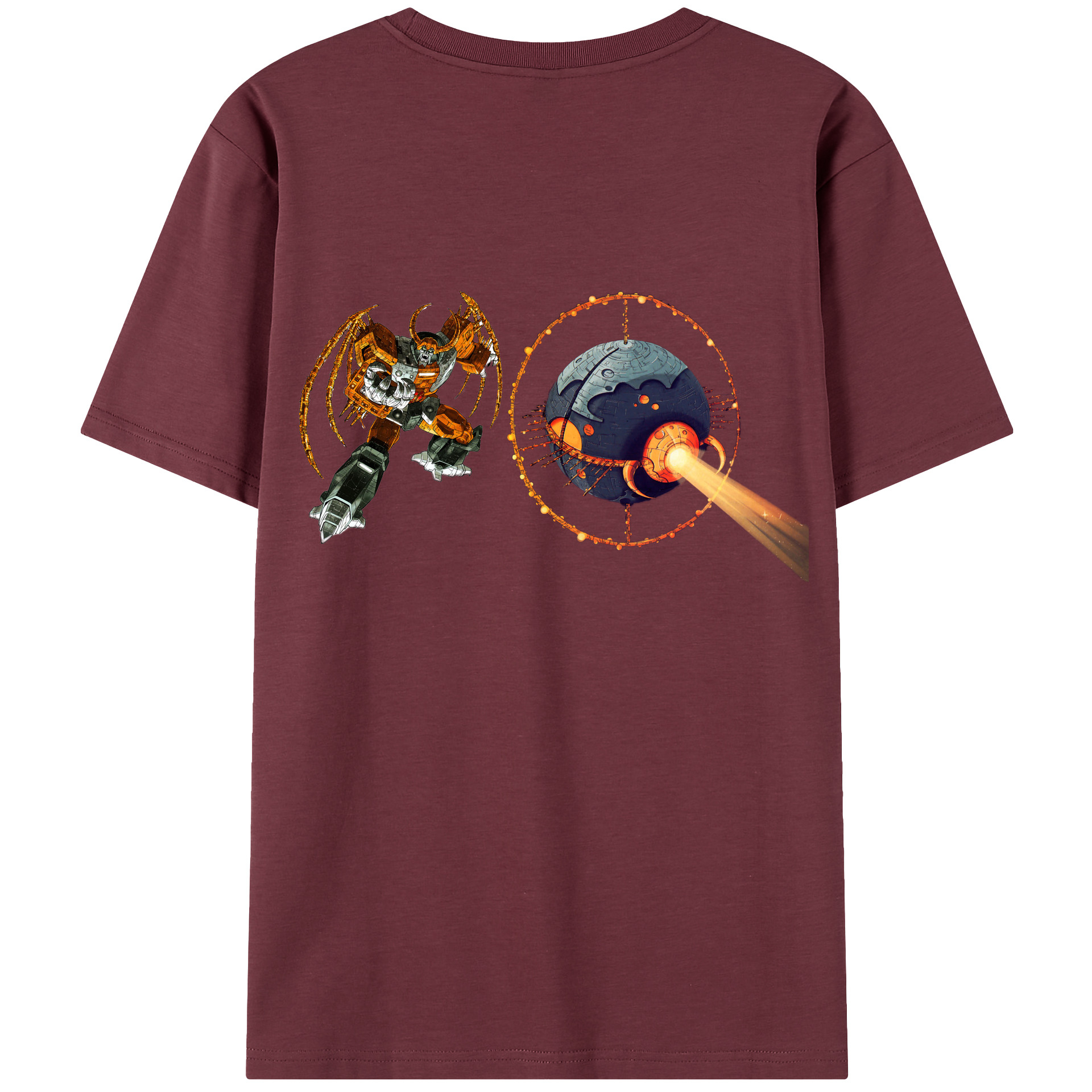 （画像用）  綿100％半袖Tシャツ（背面プリント）